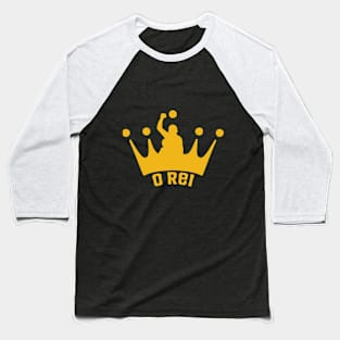 Rest In Peace Pele - O Rei Baseball T-Shirt